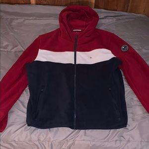 Tommy Hilfiger zip up fleece jacket